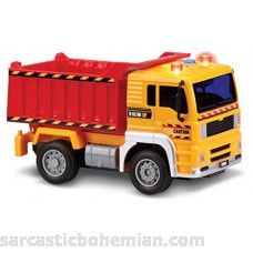 Kid Galaxy Dump Truck. Light & Sound Construction Vehicle. Friction Toy Car Dumptruck B07NSVSGPF